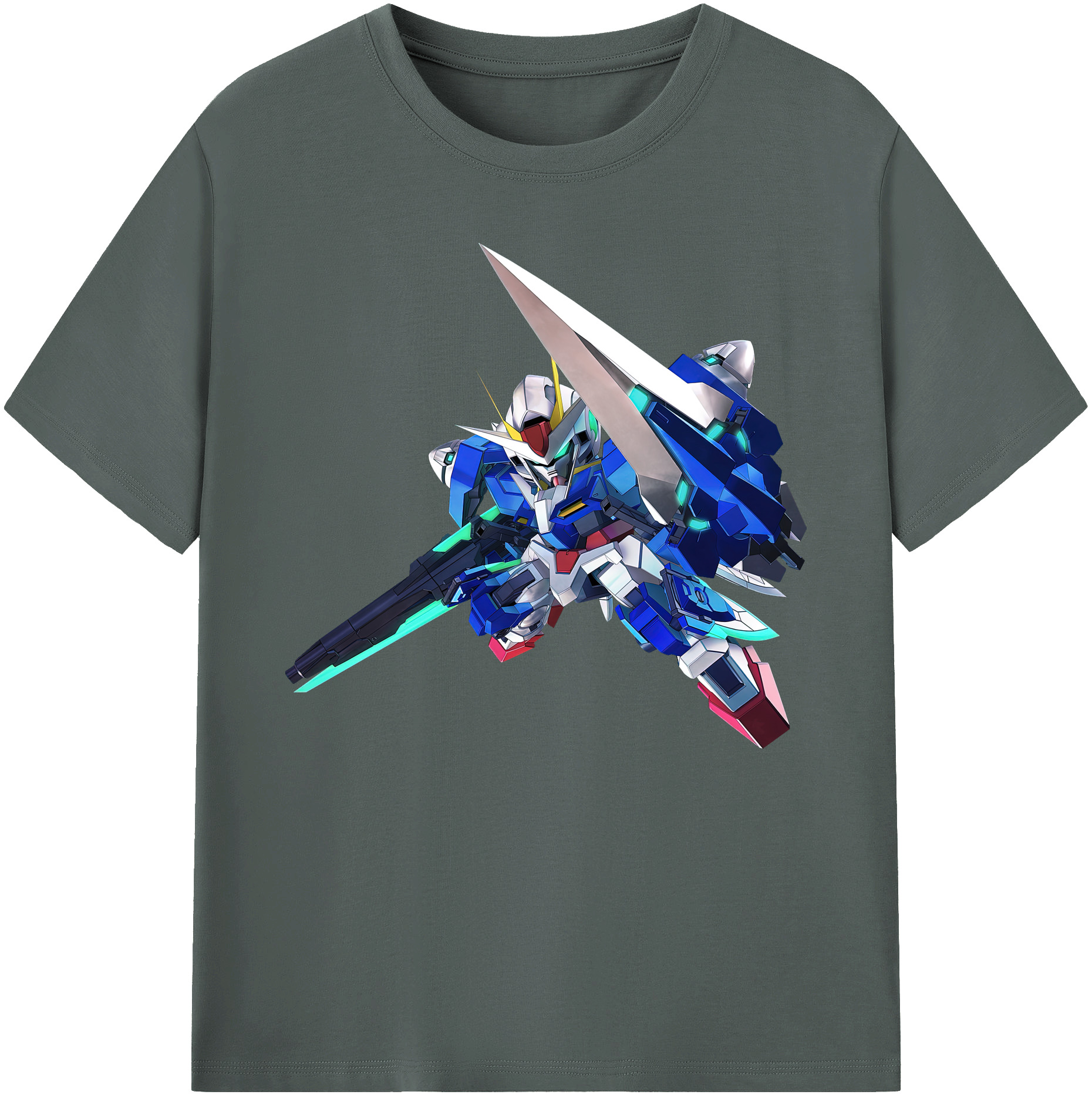 （画像用） 機動戦士ガンダム Mobile Suit Gundam 綿100％ メンズ半袖Tシャツ｜肌触りやわらか＆通気性